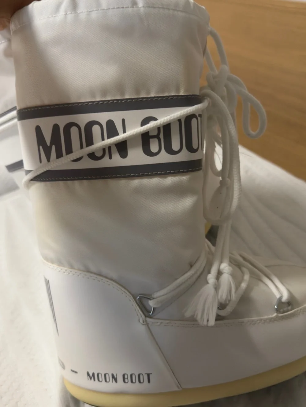 Moon Boot Women's White Winter Snow Boots